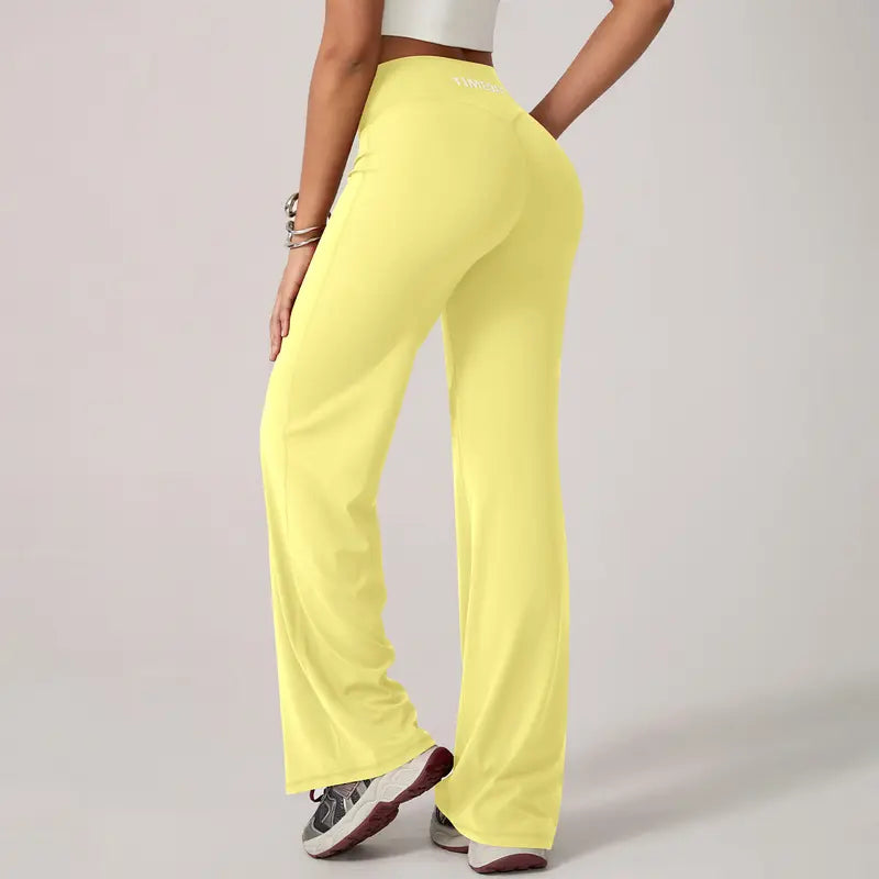TimeOFF Women's Wide-Leg Pants – High-Waisted