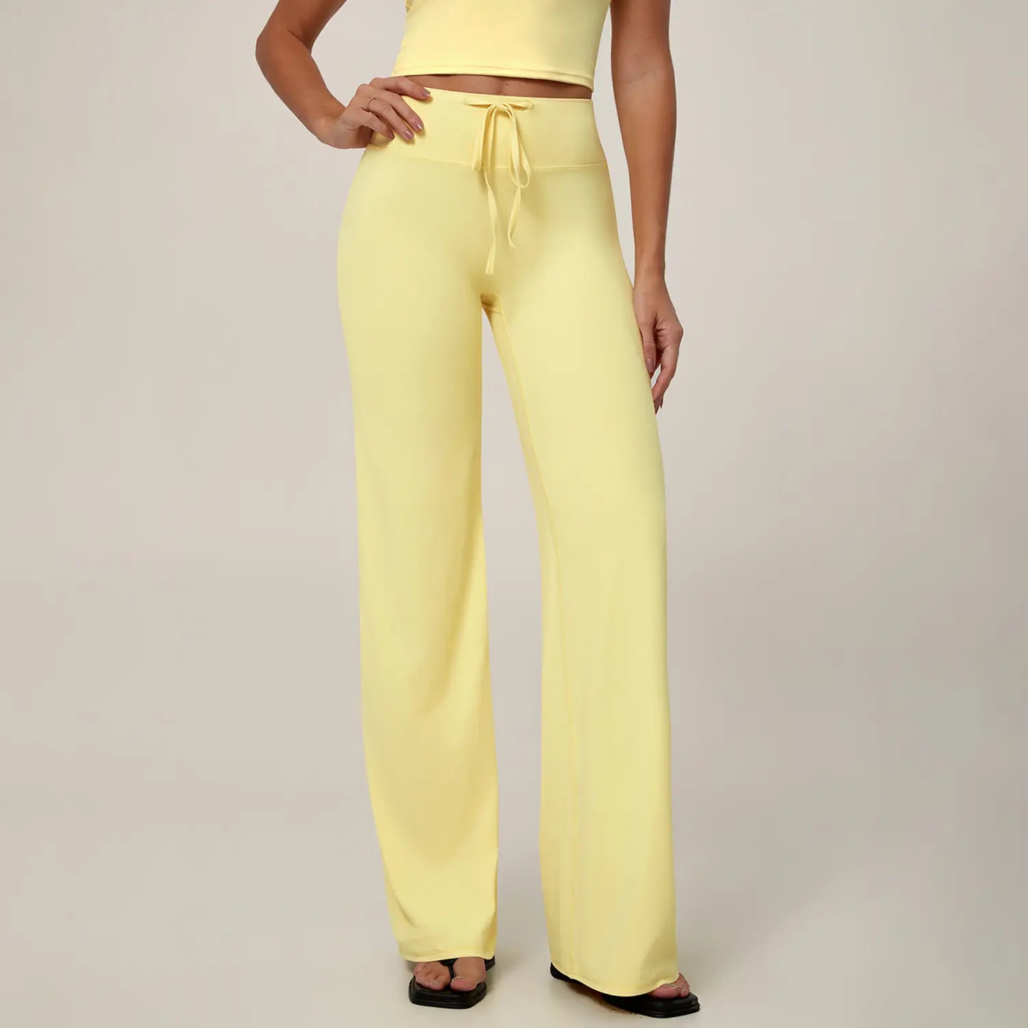 TIMEOFF High Waist Wide Leg Sweatpants
