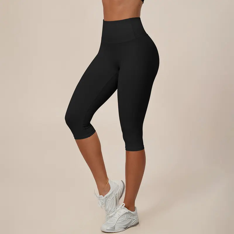 TIMEOFF Women's Capri Workout Leggings