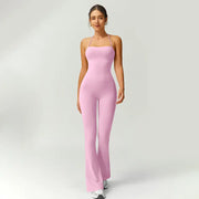 Women's Athleisure Halter Jumpsuit