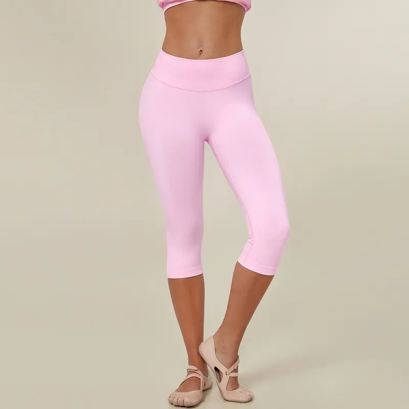 TIMEOFF Women's High Waist Capri Leggings