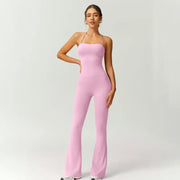 Women's Athleisure Halter Jumpsuit