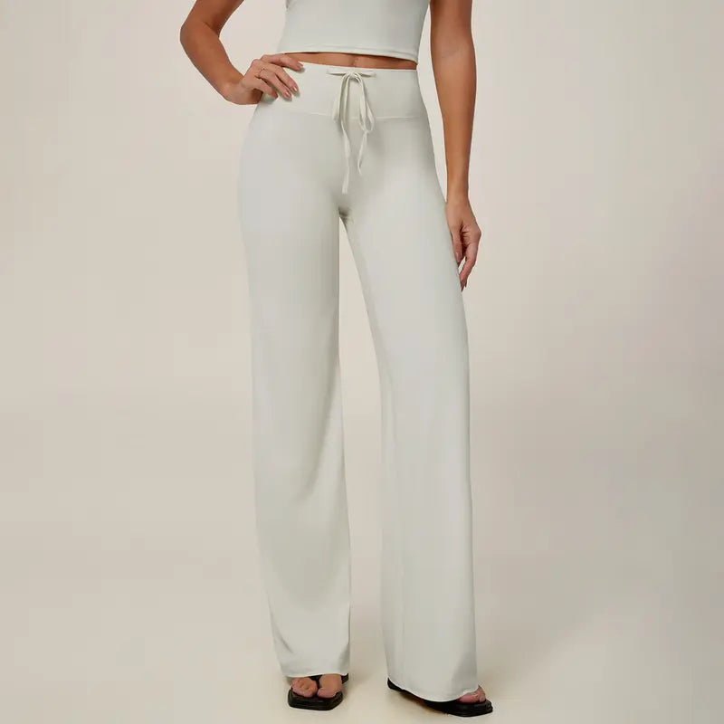 TIMEOFF High Waist Wide Leg Sweatpants