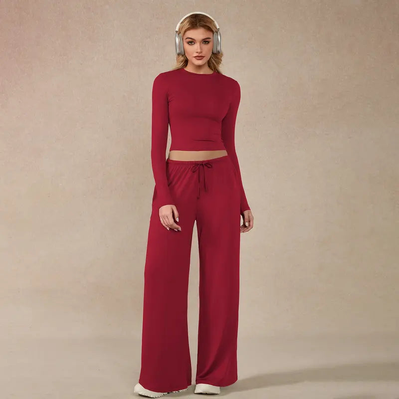 TIMEOFF Women's 2-Piece Stretchy Activewear Set