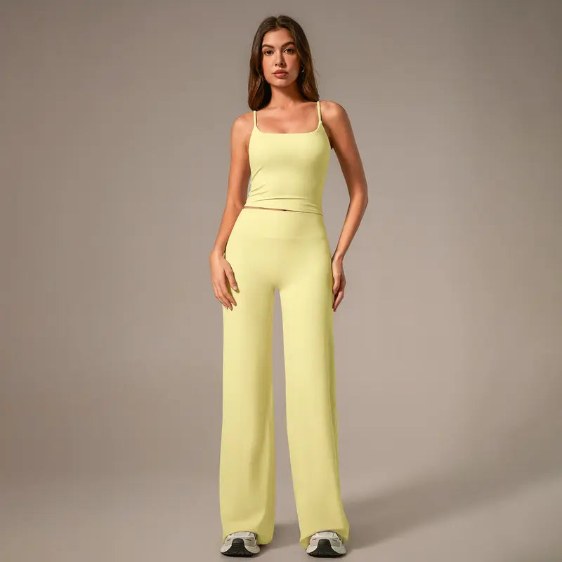 TIMEOFF Women's 2-Piece Athleisure Workout Set for Women