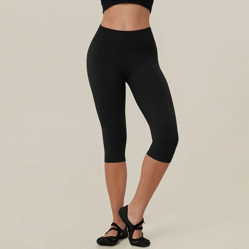 TIMEOFF Women's High Waist Capri Leggings