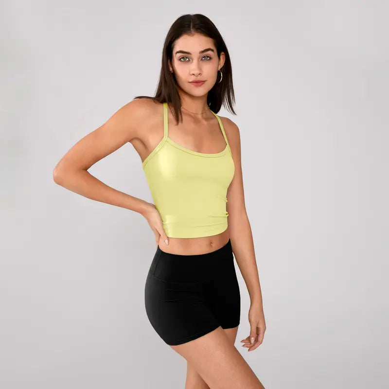 TIMEOFF Women's Strappy Backless Crop Top