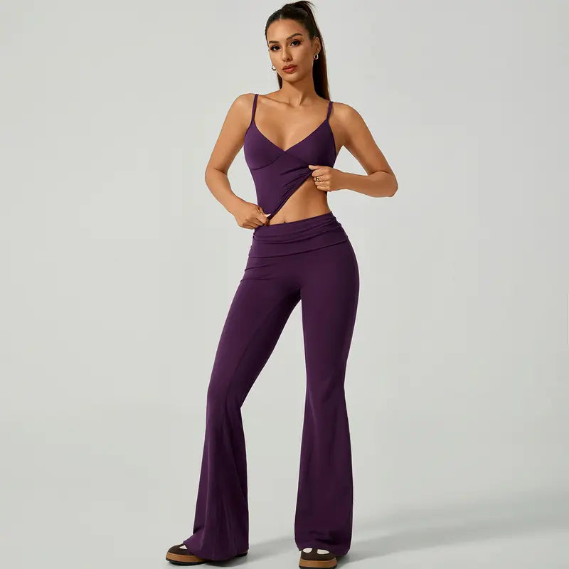 TIMEOFF Women's 2-Piece Athletic Sportswear Matching Set