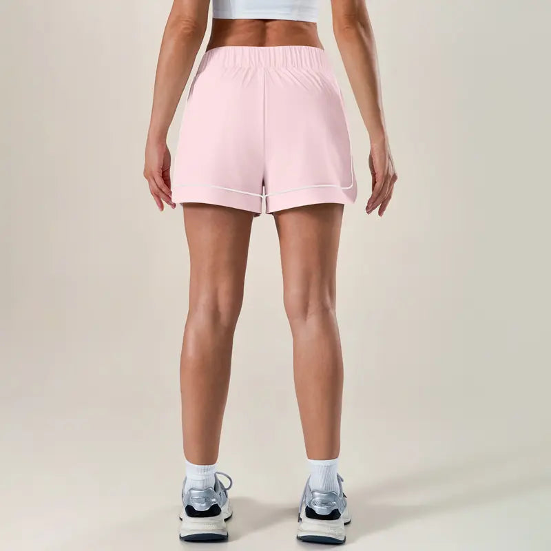 TIMEOFF Women's High Waisted Athletic Shorts
