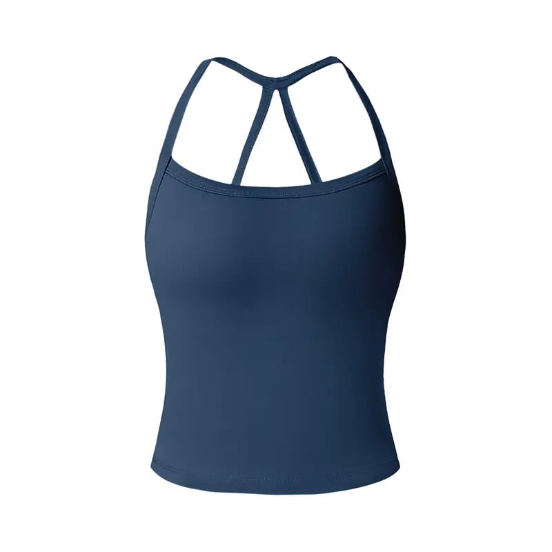 TIMEOFF Women's Strappy Backless Crop Top