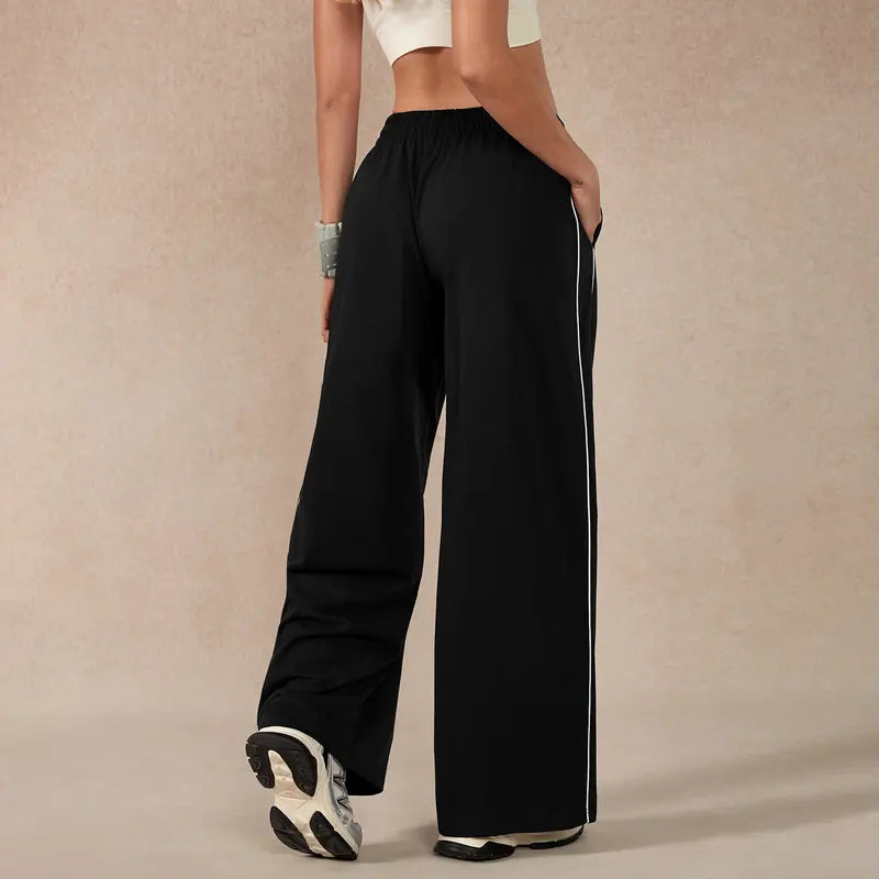 TIMEOFF Women's Baggy Wide-Leg Bottoms