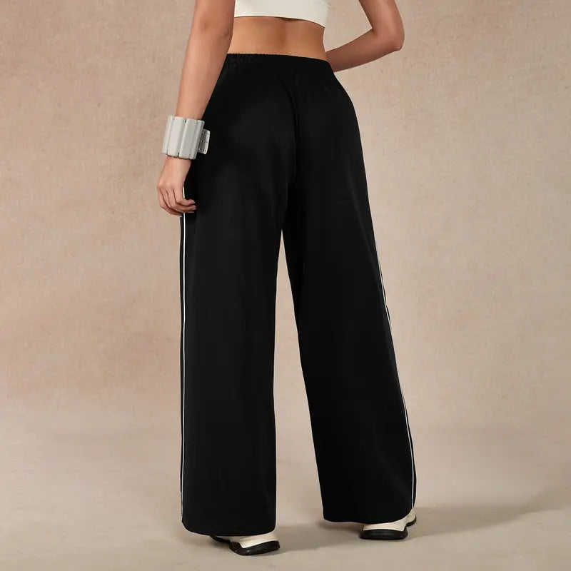 TIMEOFF Women's Baggy Wide-Leg Bottoms