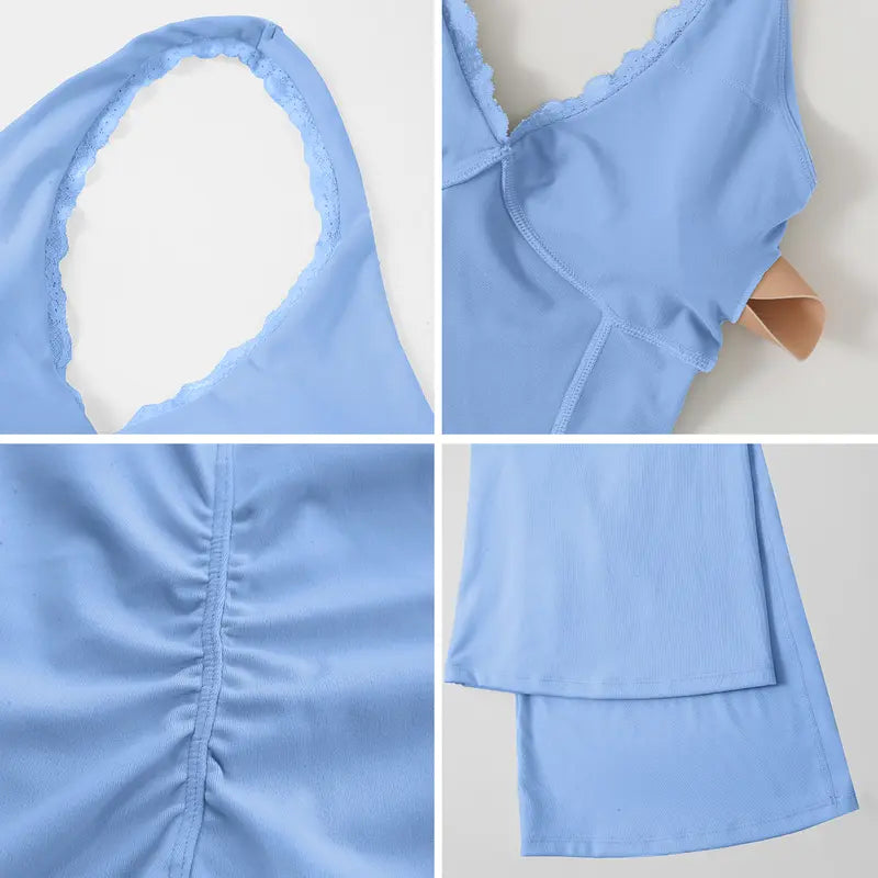 TIMEOFF Women's Backless Halter Sporty Jumpsuit