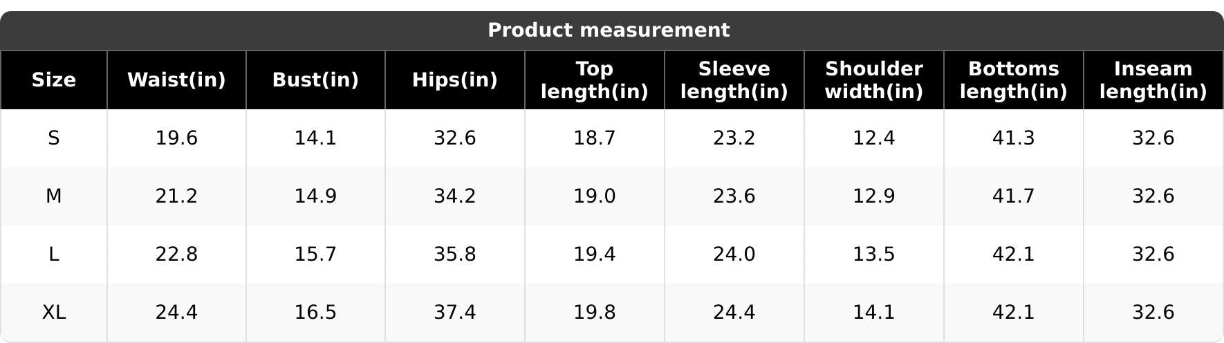 Size & Fit Guide